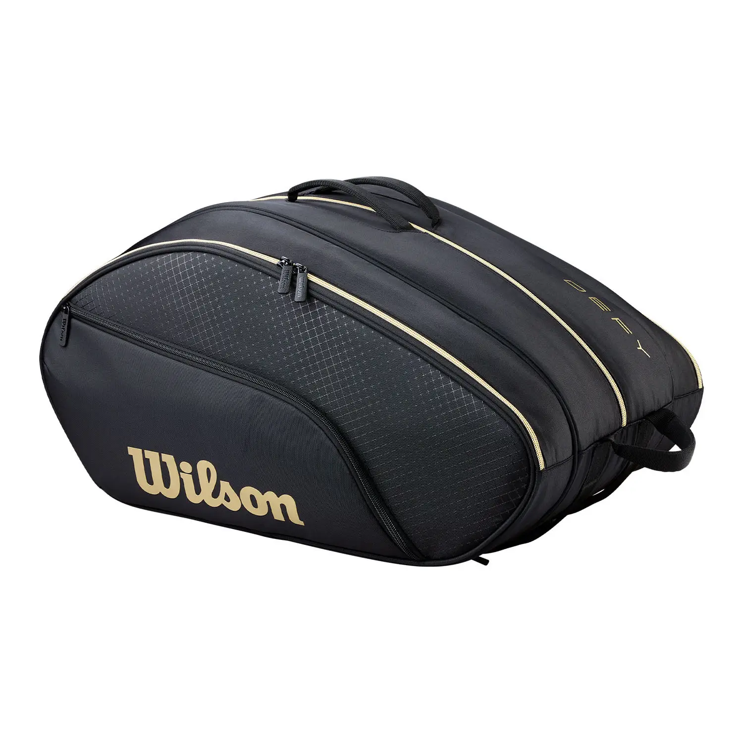 PALETERO WILSON DEFY V1 PADEL BLACK/GOLD